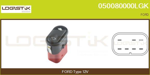 LGK 050080000LGK - Comutator,macara geam aaoparts.ro