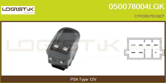 LGK 050078004LGK - Comutator,macara geam aaoparts.ro