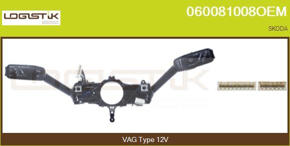 LGK 060081008OEM - Comutator coloana directie aaoparts.ro