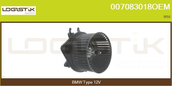 LGK 007083018OEM - Ventilator, habitaclu aaoparts.ro