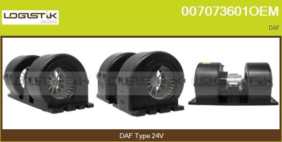 LGK 007073601OEM - Ventilator, habitaclu aaoparts.ro