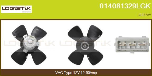 LGK 014081329LGK - Ventilator, radiator aaoparts.ro
