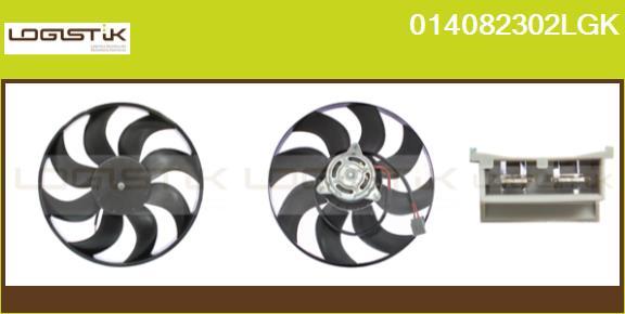 LGK 014082302LGK - Ventilator, radiator aaoparts.ro