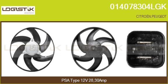 LGK 014078304LGK - Motor electric,ventilator aaoparts.ro