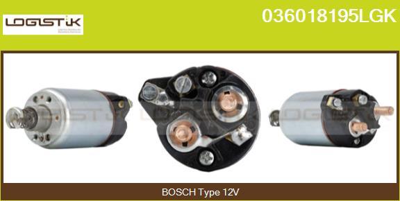 LGK 036018195LGK - Solenoid, electromotor aaoparts.ro