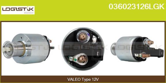 LGK 036023126LGK - Solenoid, electromotor aaoparts.ro