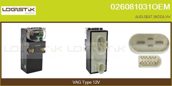 LGK 026081031OEM - Unitate de control,aer conditionat aaoparts.ro