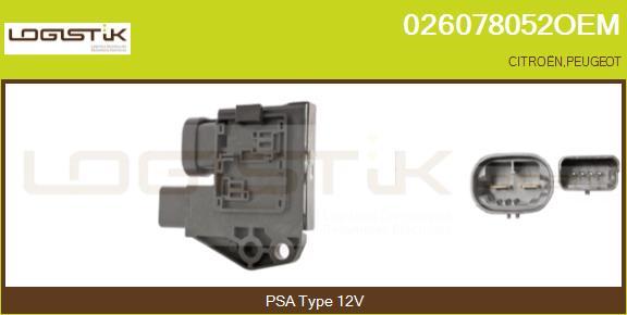 LGK 026078052OEM - Rezistor, Electromotor - ventilator aaoparts.ro