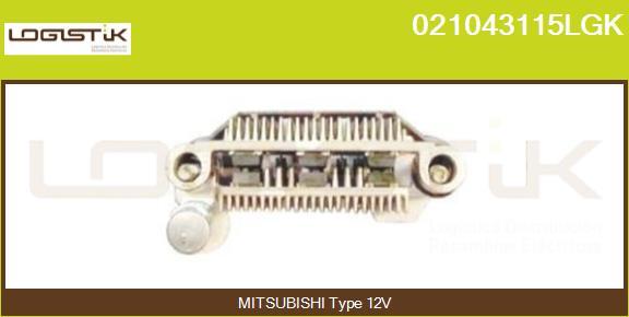LGK 021043115LGK - Punte diode aaoparts.ro