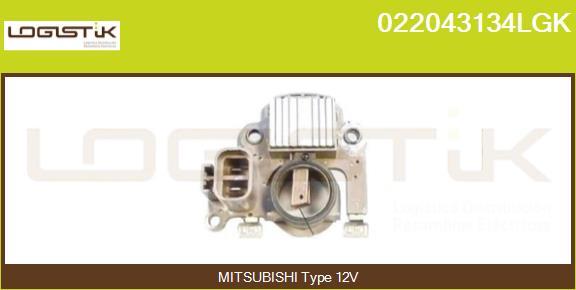 LGK 022043134LGK - Regulator, alternator aaoparts.ro