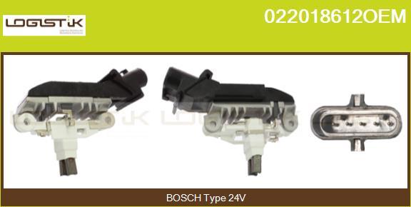 LGK 022018612OEM - Regulator, alternator aaoparts.ro