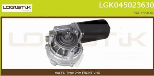 LGK LGK045023630 - Motor stergator aaoparts.ro
