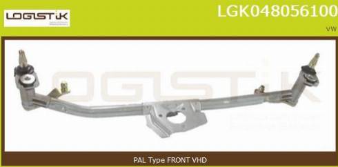 LGK LGK048056100 - Legaturi stergator parbriz aaoparts.ro