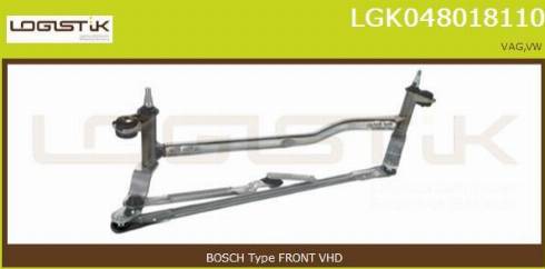 LGK LGK048018110 - Legaturi stergator parbriz aaoparts.ro