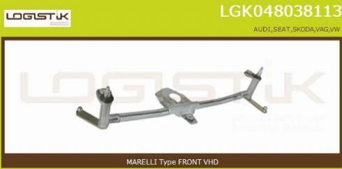 LGK LGK048038113 - Legaturi stergator parbriz aaoparts.ro