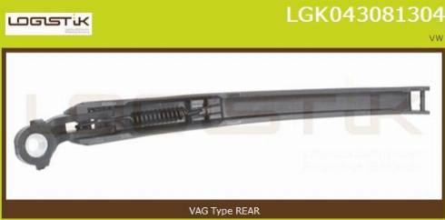 LGK LGK043081304 - Brat stergator, parbriz aaoparts.ro