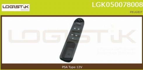 LGK LGK050078008 - Comutator,macara geam aaoparts.ro