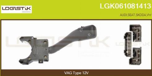 LGK LGK061081413 - Comutator coloana directie aaoparts.ro