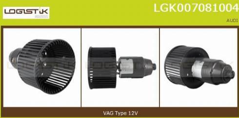LGK LGK007081004 - Ventilator, habitaclu aaoparts.ro