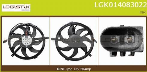 LGK LGK014083022 - Motor electric,ventilator aaoparts.ro