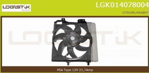 LGK LGK014078004 - Motor electric,ventilator aaoparts.ro