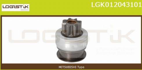 LGK LGK012043101 - Pinion electromotor aaoparts.ro