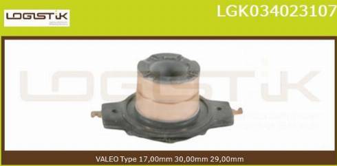 LGK LGK034023107 - Colector, alternator aaoparts.ro
