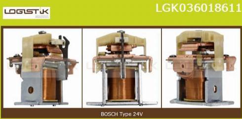 LGK LGK036018611 - Solenoid, electromotor aaoparts.ro