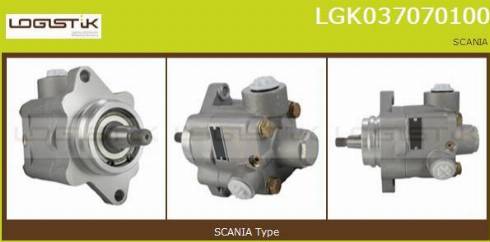LGK LGK037070100 - Pompa hidraulica, sistem de directie aaoparts.ro