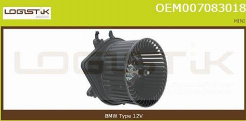 LGK OEM007083018 - Ventilator, habitaclu aaoparts.ro