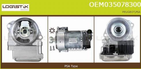 LGK OEM035078300 - Motor electric, caseta directie aaoparts.ro