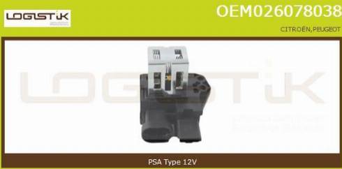 LGK OEM026078038 - Rezistor, Electromotor - ventilator aaoparts.ro