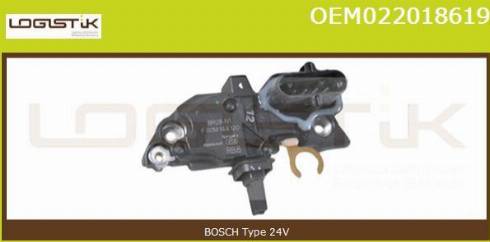 LGK OEM022018619 - Regulator, alternator aaoparts.ro