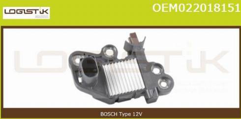 LGK OEM022018151 - Regulator, alternator aaoparts.ro