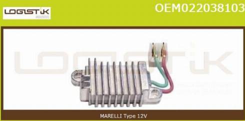 LGK OEM022038103 - Regulator, alternator aaoparts.ro