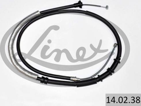 Linex 14.02.38 - Cablu, frana de parcare aaoparts.ro