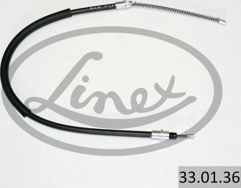 Linex 33.01.36 - Cablu, frana de parcare aaoparts.ro