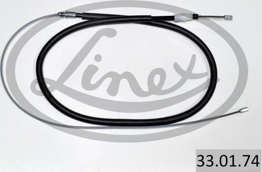 Linex 33.01.74 - Cablu, frana de parcare aaoparts.ro