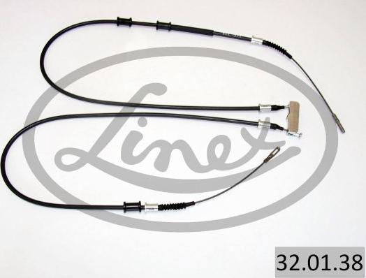 Linex 32.01.38 - Cablu, frana de parcare aaoparts.ro