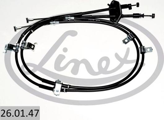 Linex 26.01.47 - Cablu, frana de parcare aaoparts.ro