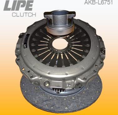 Lipe Clutch AKB-L6751 - Set ambreiaj aaoparts.ro