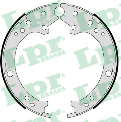 LPR 09410 - Set saboti frana, frana de mana aaoparts.ro