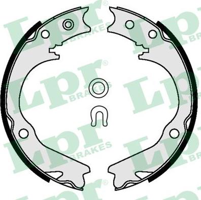 LPR 09580 - Set saboti frana, frana de mana aaoparts.ro