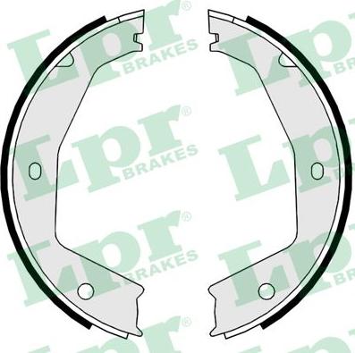 LPR 09670 - Set saboti frana, frana de mana aaoparts.ro