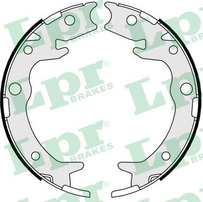 LPR 09790 - Set saboti frana, frana de mana aaoparts.ro