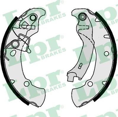 LPR 09770 - Set saboti frana aaoparts.ro