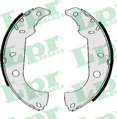 LPR 04860 - Set saboti frana aaoparts.ro