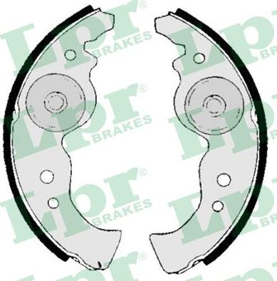 LPR 04370 - Set saboti frana aaoparts.ro