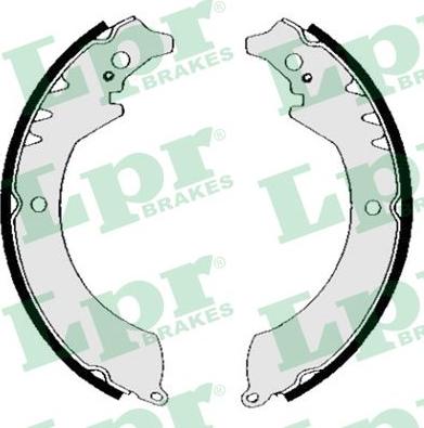 LPR 05230 - Set saboti frana aaoparts.ro