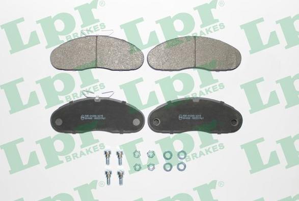 LPR 05P961 - Set placute frana,frana disc aaoparts.ro